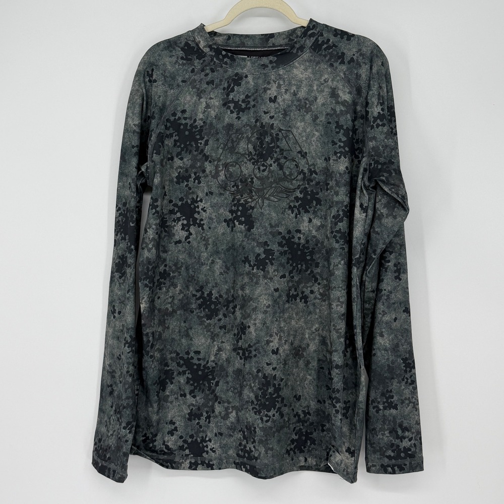 686 Six Eight Six Mens‎ First Layer Insulation Camo Long Sleeve Shirt Large